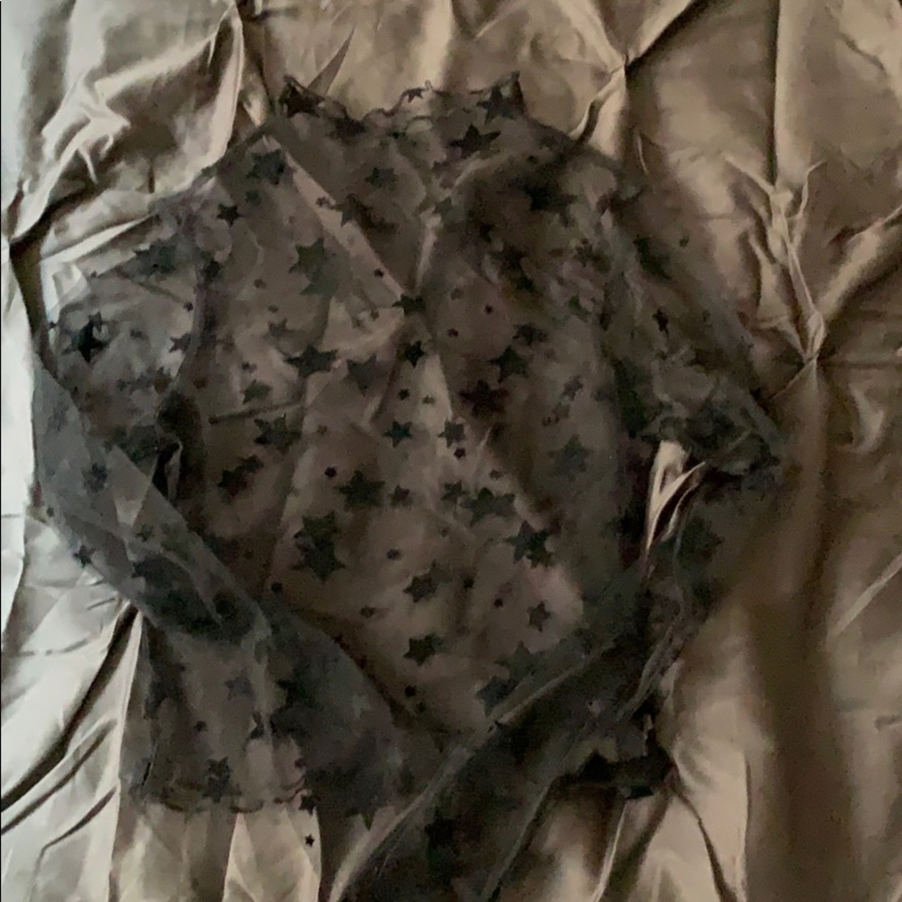 Princess Polly sheer star top